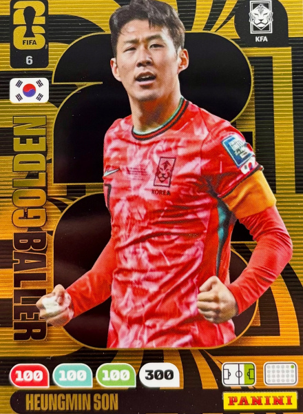 006 - Heung-min Son - Korea Republic - RARE / Golden Baller