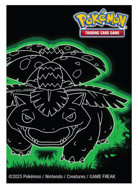 Ultra Pro 2026 01 09 Pokemon Neon Kanto - Apex Deck Protector Sleeves - Venusaur