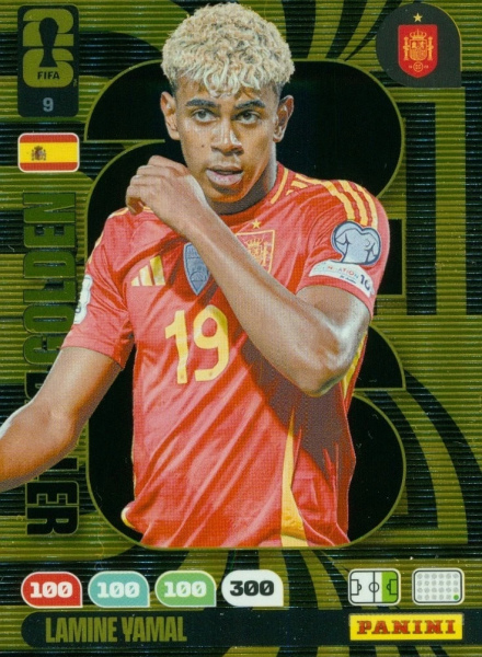 009 - Lamine Yamal - Spain - RARE / Golden Baller