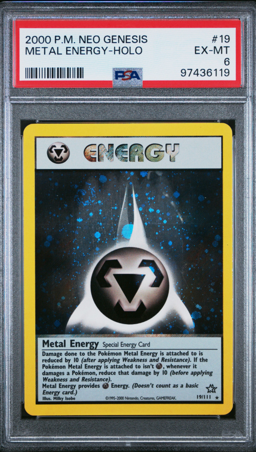 PSA 6 Metal Energy (Holo)