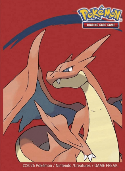 Ultra Pro 2026 Pokemon  Mega Charizard Y Deck Protector Sleeve