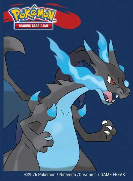 Ultra Pro 2026 Pokemon  Mega Charizard X Deck Protector Sleeve