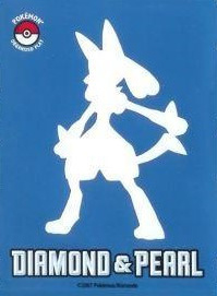 2007 05 05 Diamond & Pearl Card Sleeves Lucario