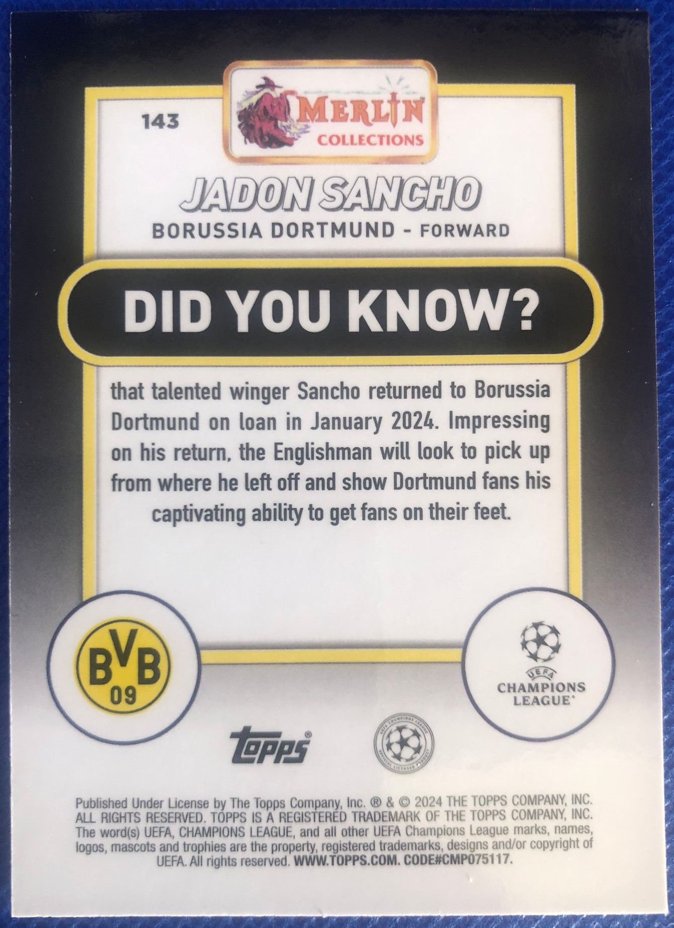 Jadon Sancho - Green /99 - Görsel 3