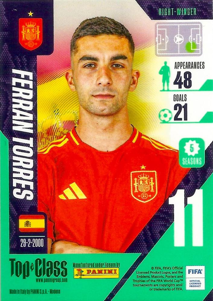 098 - Ferran Torres - Spain - Görsel 2