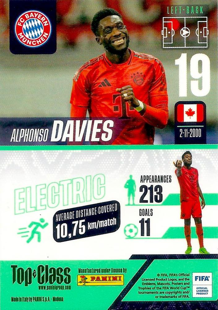 140 - Alphonso Davies - FC Bayern Munchen - Electric - Görsel 2