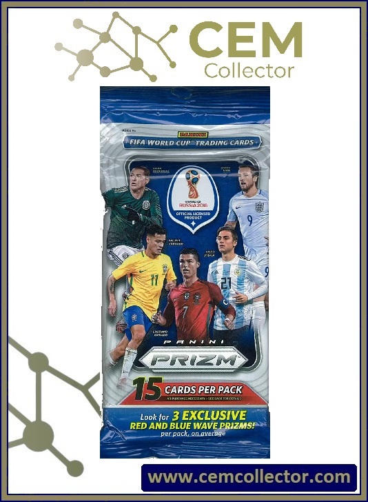 2018 Panini Prizm FIFA World Cup Soccer Multi Cello Pack