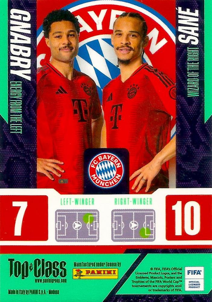 221 - Serge Gnabry - Leroy Sané - FC Bayern München - Magic Mix - Görsel 2