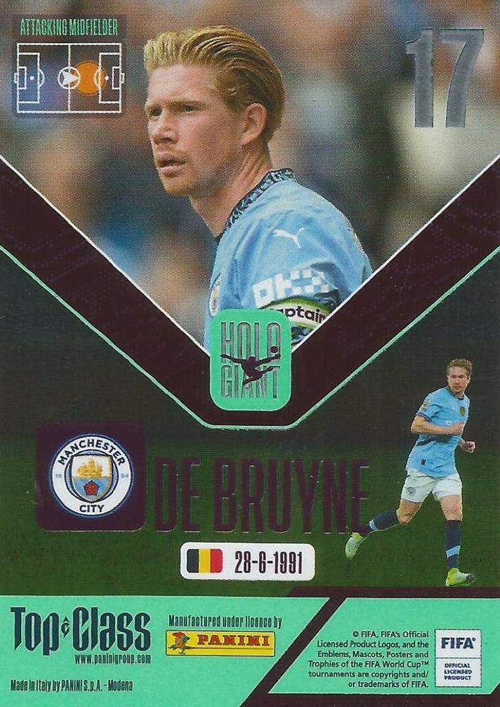 HG06 - Kevin De Bruyne - Manchester City - Holo Giants - Görsel 2