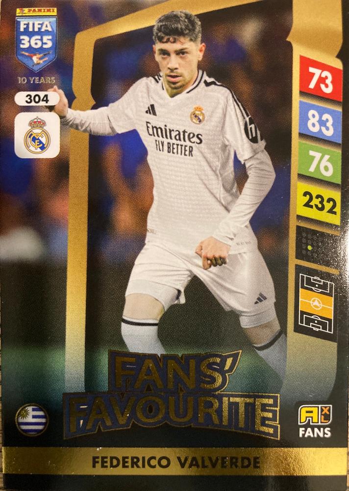 304 - Federico Valverde - Real Madrid CF - FANS / Fans’ Favourite
