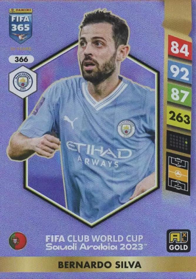 366 - Bernardo Silva - Manchester City - GOLD / FIFA Club World Cup 2023