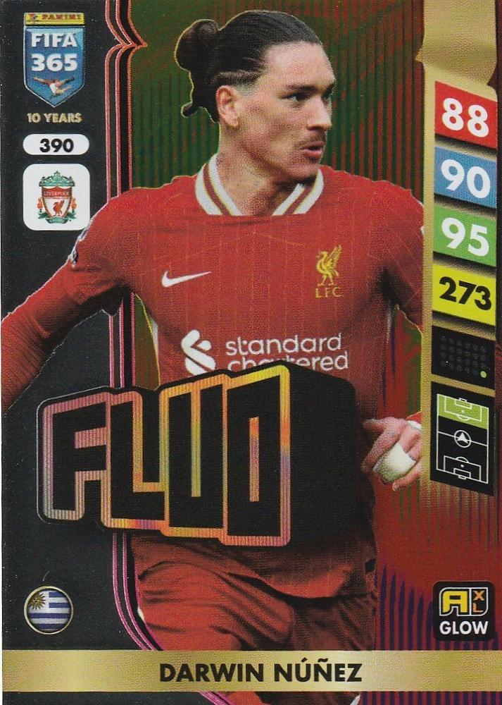 390 - Darwin Núñez - Liverpool - GLOW / Fluo