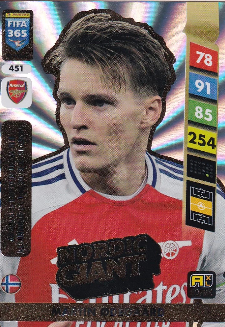 451 - Martin Ødegaard - Arsenal - Nordic Giant