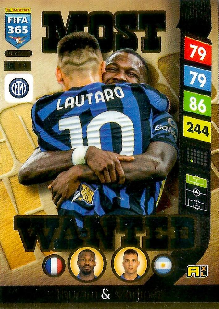 CK14 - Marcus Thuram / Lautrao Martínez - FC Internazionale Milano - Most Wanted / Upgrade