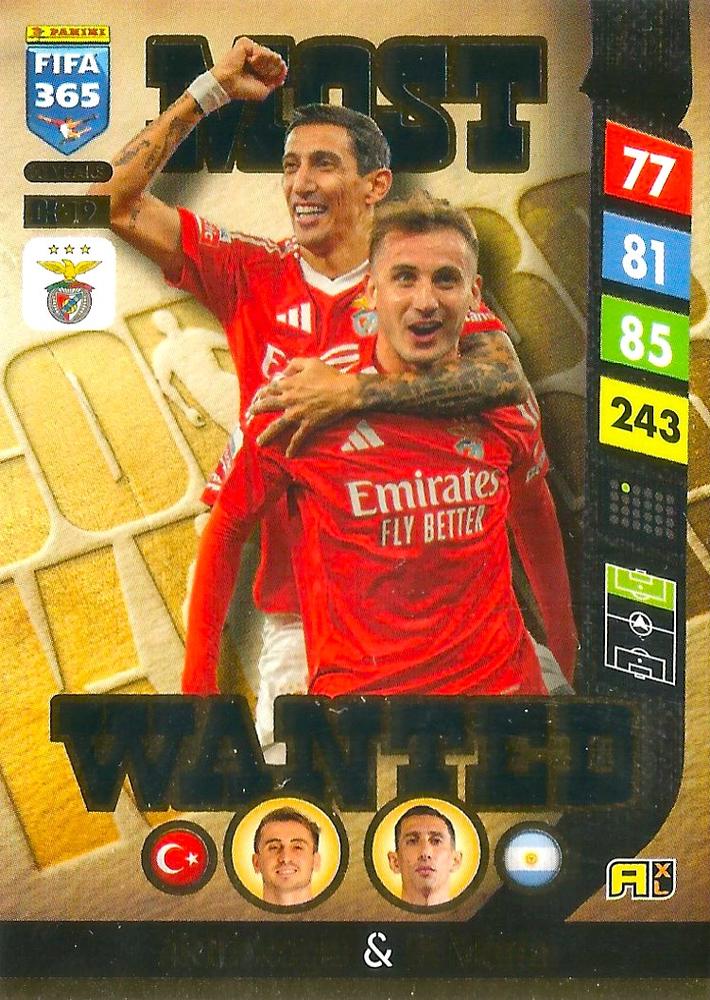 CK19 - Kerem Aktürkoğlu / Ángel Di María - SL Benfica - Most Wanted / Upgrade