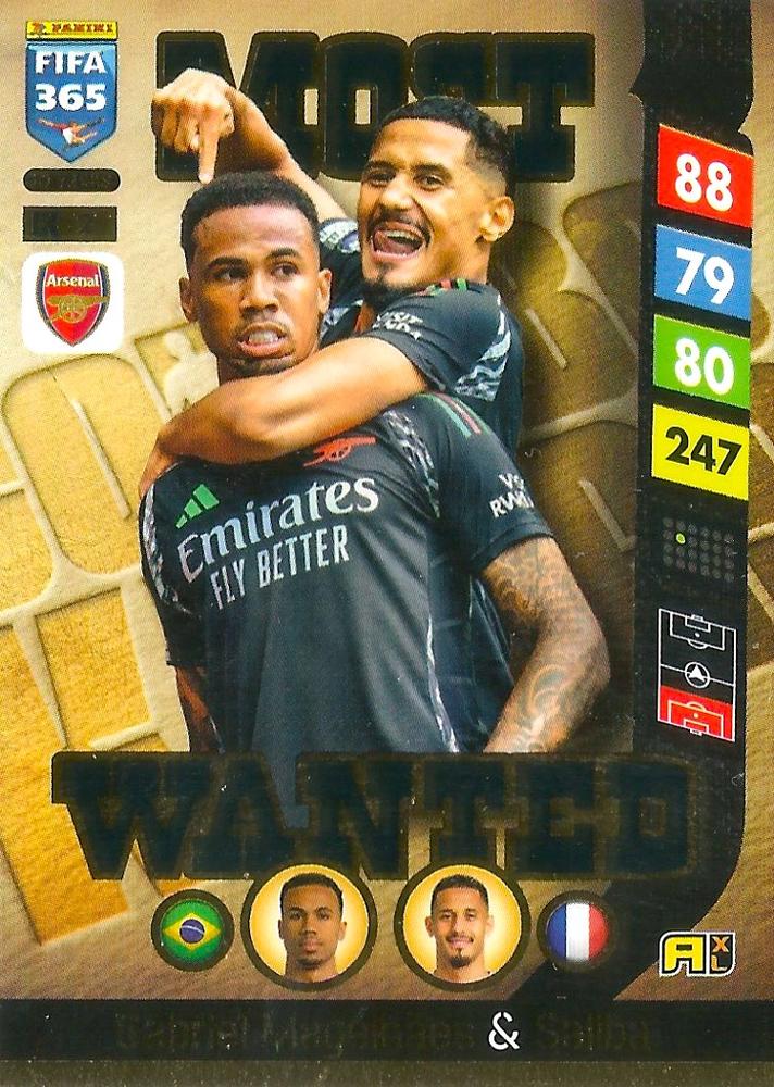 CK2 - Gabriel Magalhães / William Saliba - Arsenal - Most Wanted / Upgrade