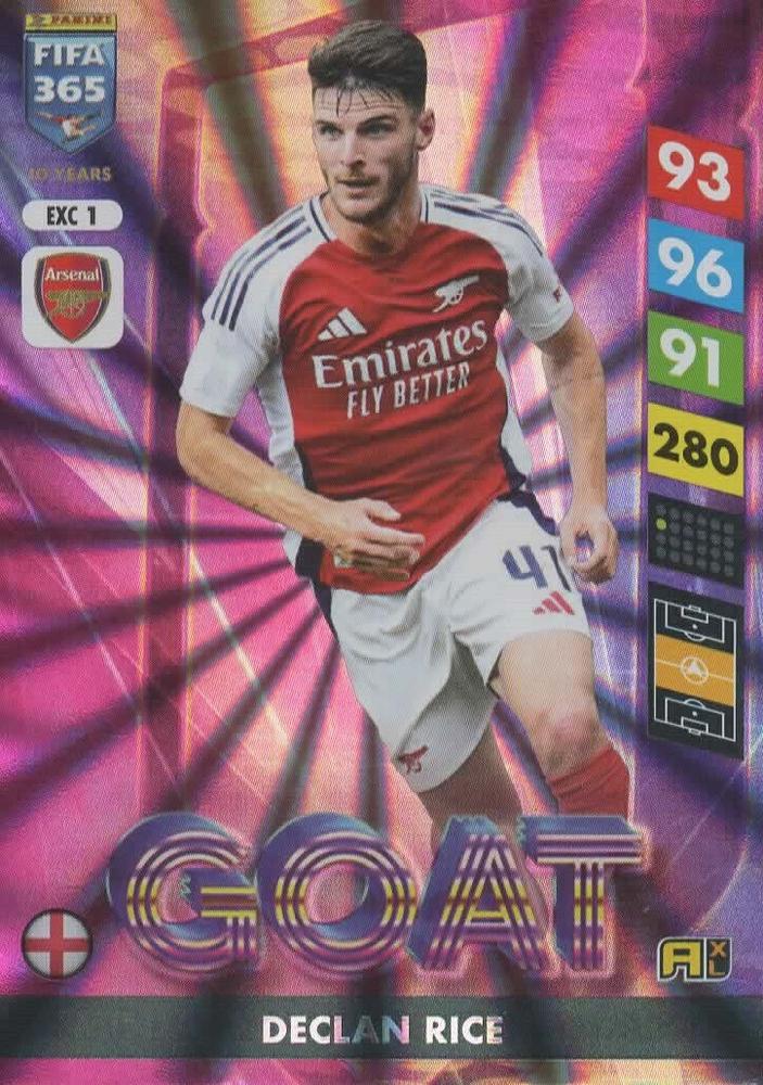 EXC1 - Declan Rice - Arsenal - Goat