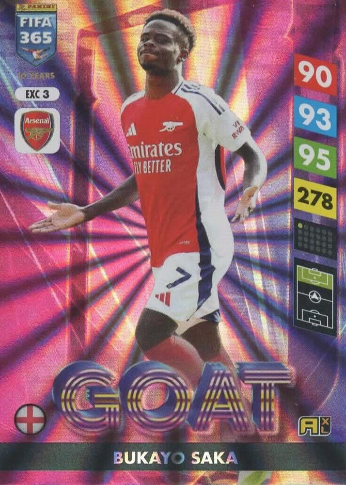 EXC3 - Bukayo Saka - Arsenal - Goat