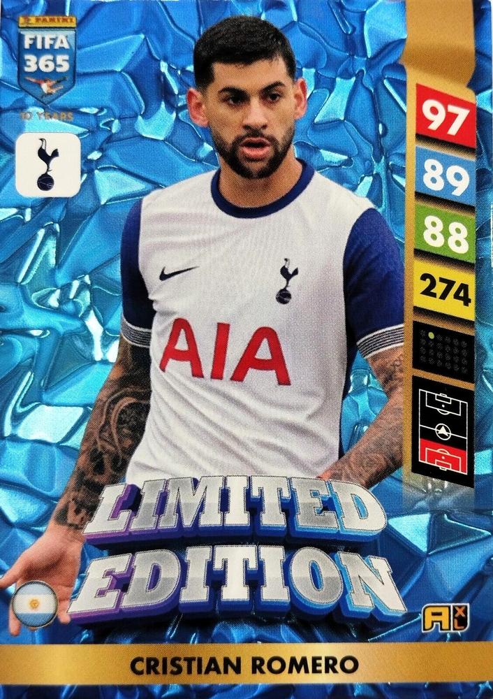 LE26 - Cristian Romero - Tottenham Hotspur - Limited Edition