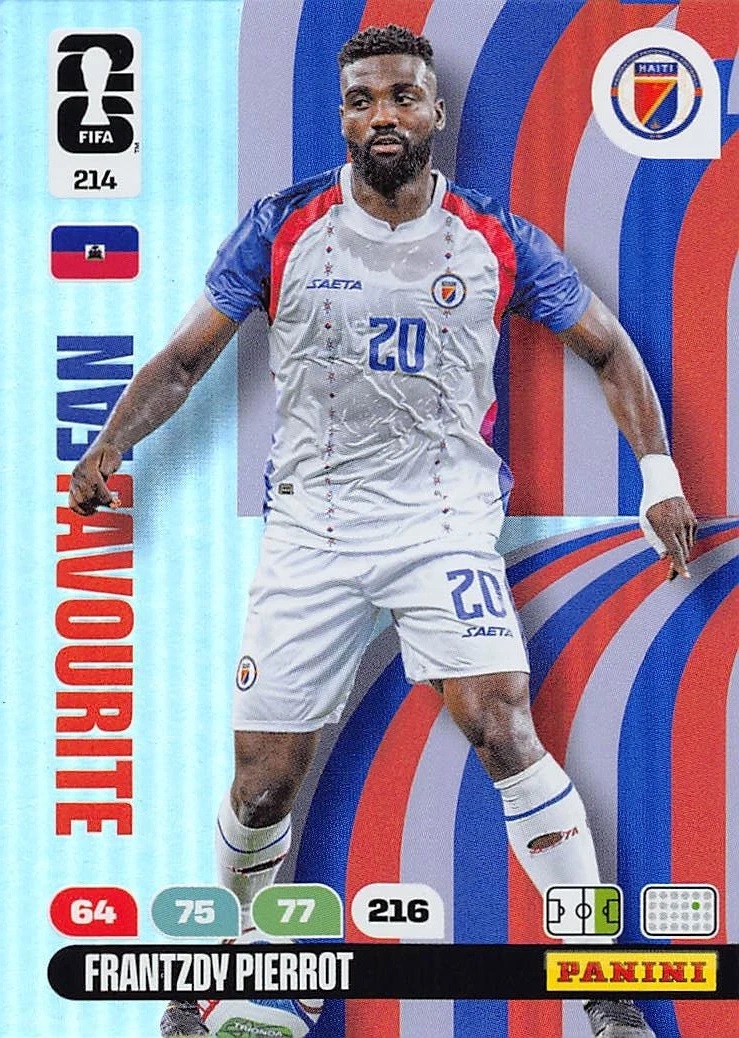 214 - Frantzdy Pierrot - Haiti - SPECIAL 1 / Fan Favourite