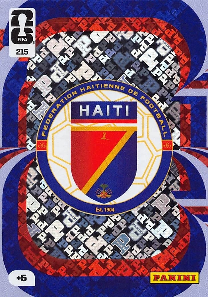 215 - Team Crest - Haiti - SPECIAL 2 / Team Crest