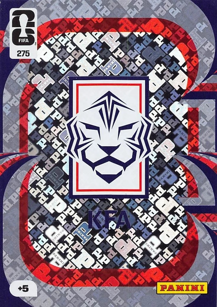 275 - Team Crest - Korea Republic - SPECIAL 2 / Team Crest