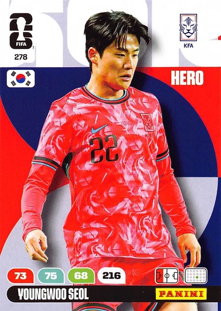 278 - Young-woo Seol - Korea Republic - CORE / Hero