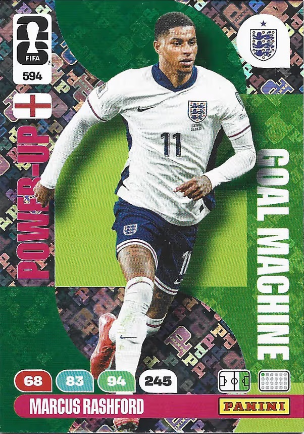 594 - Marcus Rashford - England - SPECIAL 2 / Goal Machine